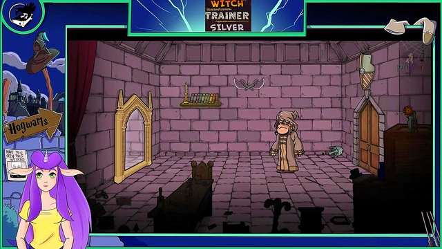 Sexy Witch Trains Her Big-Ass Body With Blonde Hermione In Hot Hentai Action