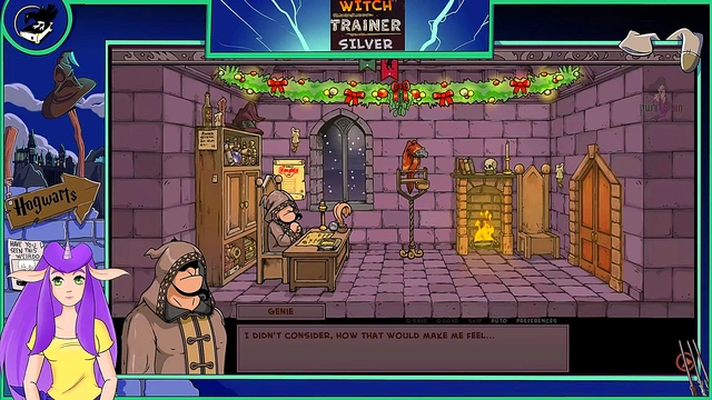 Sexy Witch Trains Her Big-Ass Body With Blonde Hermione In Hot Hentai Action