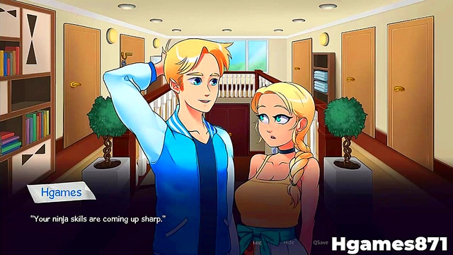 Busty Anime Girls Seduce in Life in Woodchester – Hentai Game Adventure