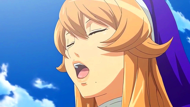 Nun Trains Under Queen's Blade in Ecchi Anime Sexual Adventure