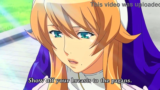 Nun Trains Under Queen's Blade in Ecchi Anime Sexual Adventure