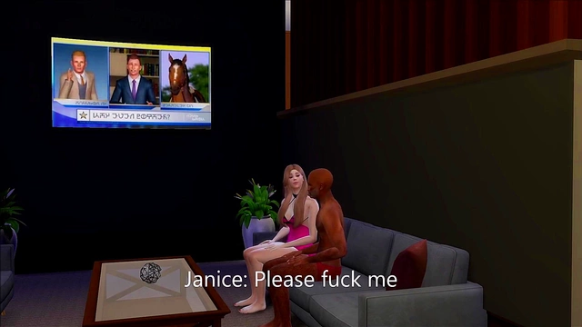 Pretty Blonde Daughter-In-Law Janice Seduces Father-In-Law With Blowjob & Doggy Style Sex