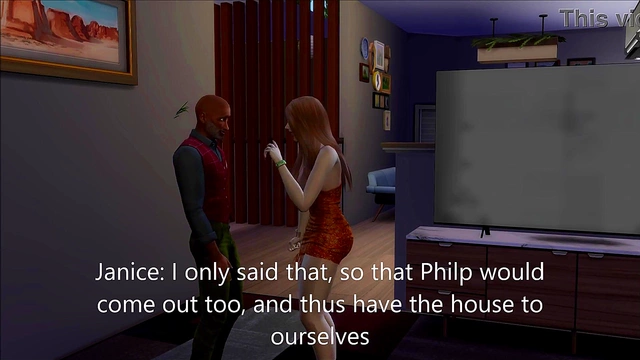 Pretty Blonde Daughter-In-Law Janice Seduces Father-In-Law With Blowjob & Doggy Style Sex