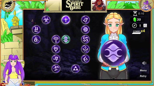 Blonde Princess Zelda Gets Rough Blowjob & Pussy Sex For Cartoon Orgasm