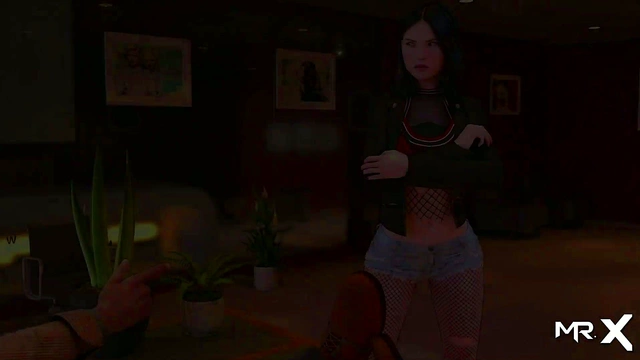 Beautiful Breasts Take Center Stage in This Steamy 3D Hentai Anime Game Scene