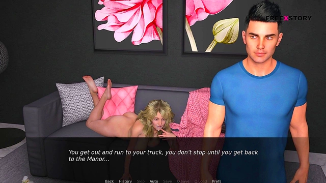 Cora's Mom Rides John's Dick Then Sucks His Big Cock In DuskLight Manor