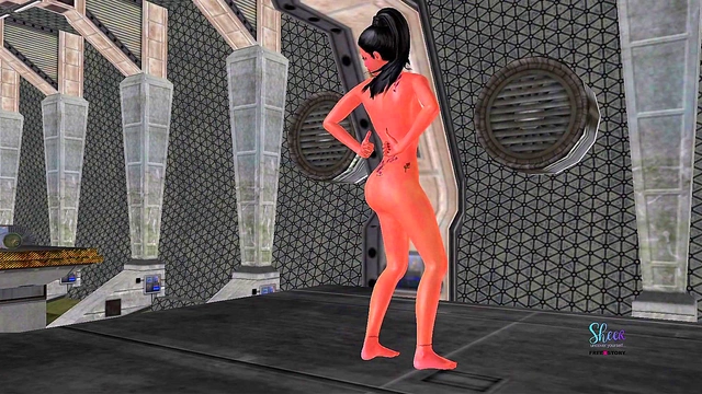 Tamil Anime Seductress Engages in Passionate Love Play with Young Maiden