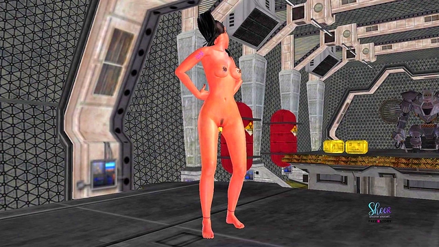 Tamil Anime Seductress Engages in Passionate Love Play with Young Maiden