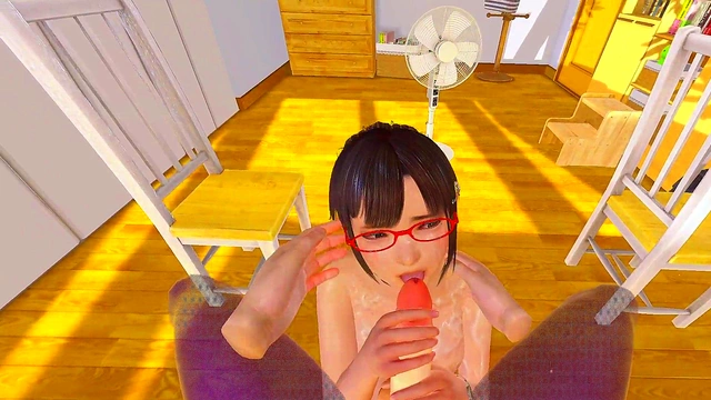 VR Metaverse Seduction – Anime Babe Sucks Dick In Virtual Reality Chat