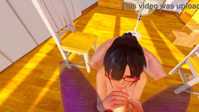 VR Metaverse Seduction – Anime Babe Sucks Dick In Virtual Reality Chat