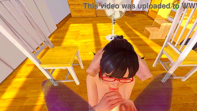 VR Metaverse Seduction – Anime Babe Sucks Dick In Virtual Reality Chat