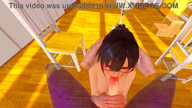 VR Metaverse Seduction – Anime Babe Sucks Dick In Virtual Reality Chat