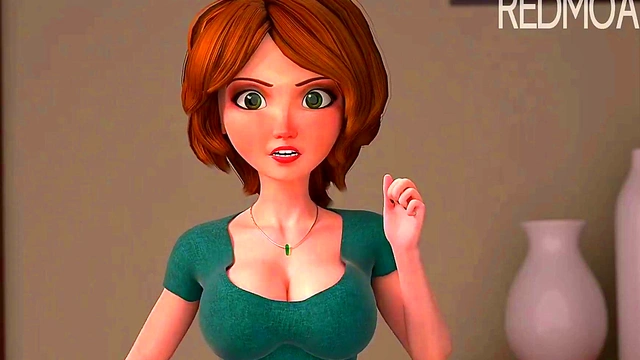 Aunt Cass Gets Fucked In steamy 3D Hentai Animation
