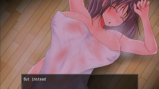 Cecile Seduces Older Man for steamy Hentai Game Action