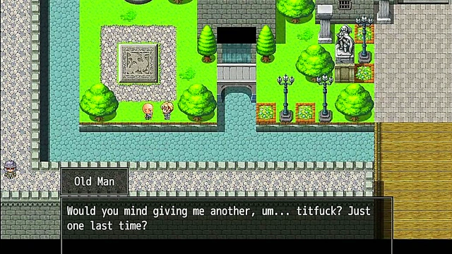 Cecile Seduces Older Man for steamy Hentai Game Action