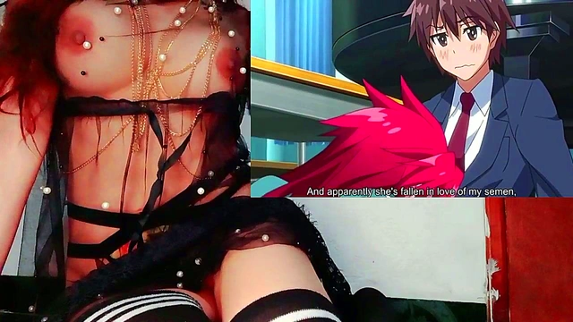 Sexy Vampire Gets Fucked By Three Guys In Uncensored Anime Action