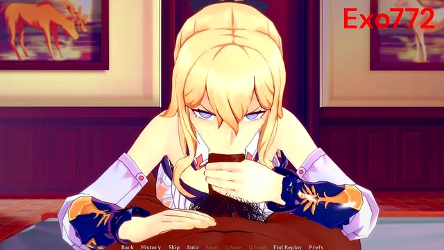 Jean from Genshin Impact Stars in Seductive Hentai Compilation