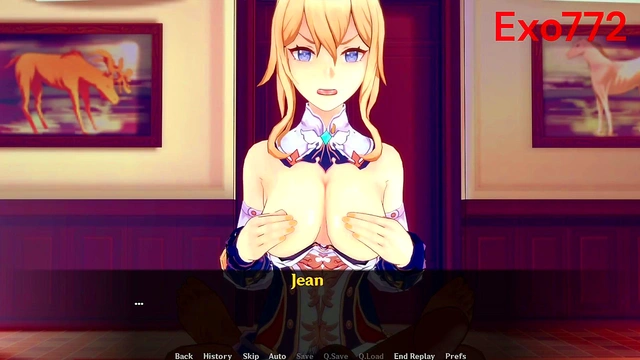 Jean from Genshin Impact Stars in Seductive Hentai Compilation