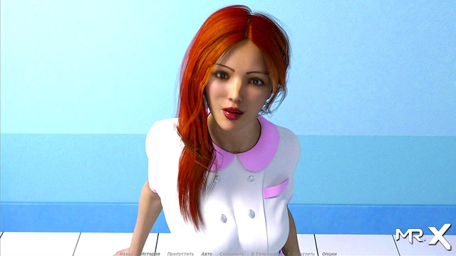 Lovely 3D Anime Nurse Gets Passionate Kiss In Acting Lessons Scene