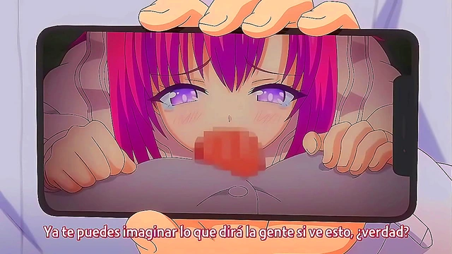 Spanish Sub – Busty Teacher Gives AHEGAO Pleasure In Anime Hentai Episode 2