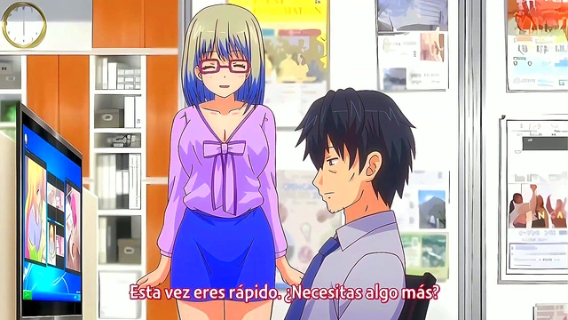 Spanish Sub – Busty Teacher Gives AHEGAO Pleasure In Anime Hentai Episode 2