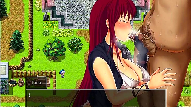 Horny Tina From Hentai Game Gets Fucked In Exciting Scene Part 2