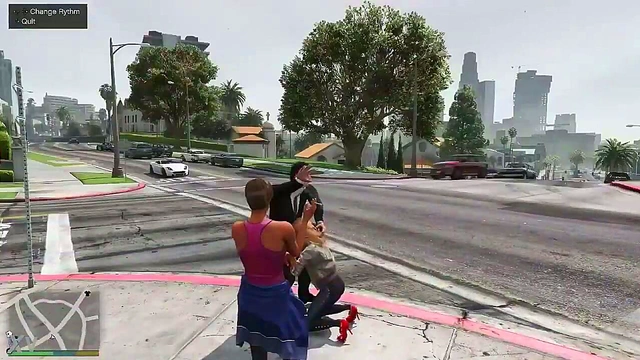 Horny Gamer Fucks Pedestrians In GTA 5 For Hot Hentai Sex Action