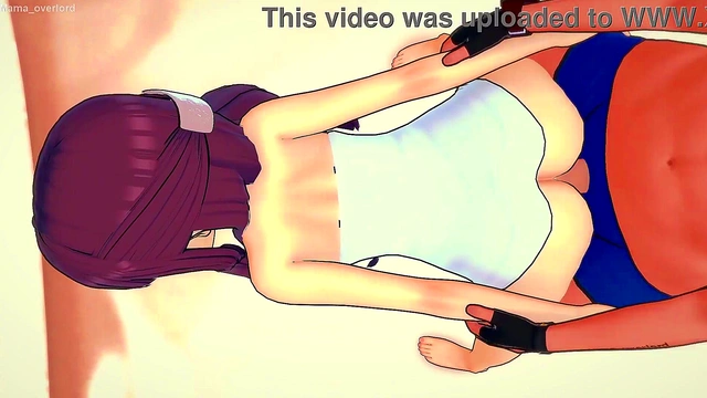 Horny Anime Fern Seduces With Just A Towel On For Uncensored Hentai Fun