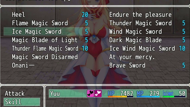 Hentai Booby Noble Squeezes Adventurer's Dick for Juicy Finale