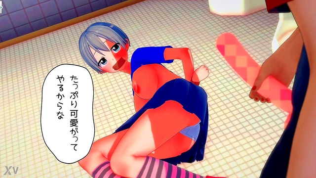 Uzaki-Chan Tempts With Sexy Paizuri Action In 3D Hentai Fantasy
