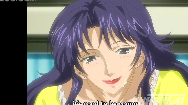 Caught Step-Aunt Masturbating – MILF Blowjob & Uncensored Anime Facial