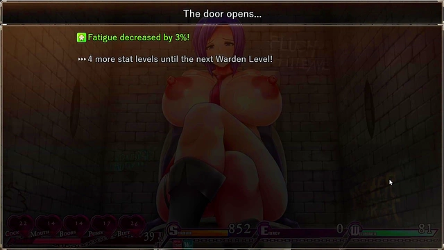 Karryn's Prison Turnaround – Slutty Transformation Begins in Eroge Gameplay