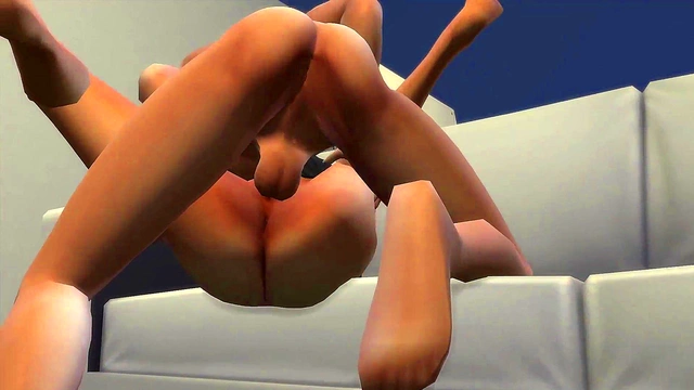 Busty Anime Girls Enjoy Hot 3D Couch Sex With Alien Lover