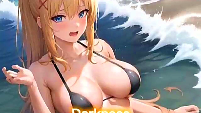 Japanese Hentai Waifu Battles Intensely In Animated Erotic Match-Up