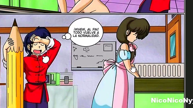 Lucky Guy Pretends Shy To Fuck Busty Client In Anime Adventure