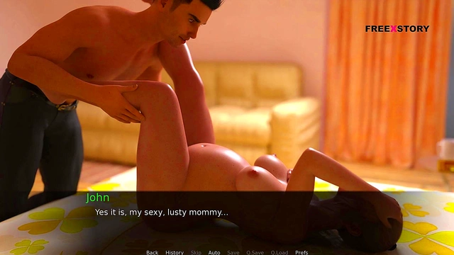 Pregnant Mary Gets Fucked By John In 3D Anime Porn Game Adventure