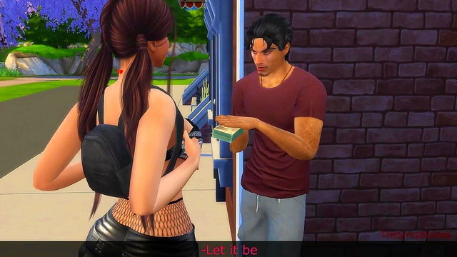 Tricked Young Anime Girl Gives Rough Outdoor Blowjob For Cash & Gets Fucked Publicly