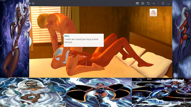 Storm Charms MikeG With Super Deep Throat Action In 3D Hentai Anime