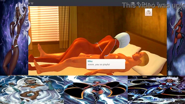 Storm Charms MikeG With Super Deep Throat Action In 3D Hentai Anime