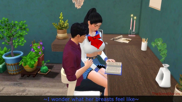 Japanese Teacher Seduces Innocent Student for Hard Desk Fucking