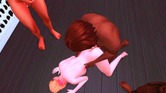 Gwen Stacy Cheats on Spider-Man for Hard BBC GangBang & BlowBang Sims Me Hentai SFM
