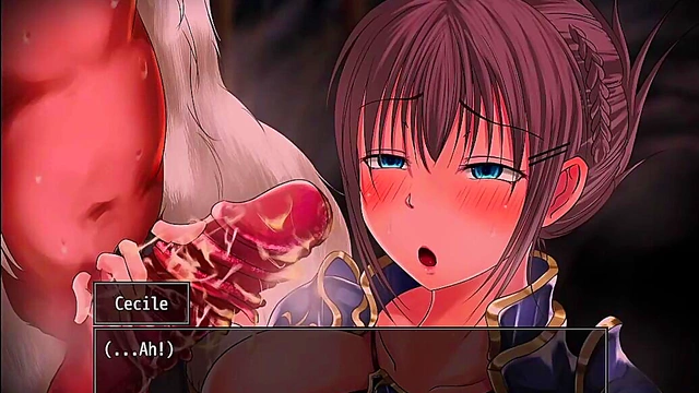 Cecile X Gongo Scene – Hot Anime Game Action With Erotic Twists