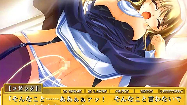 Rosetta’s Sexy Eroge Adventure – Sisterly Seduction in Anime Style