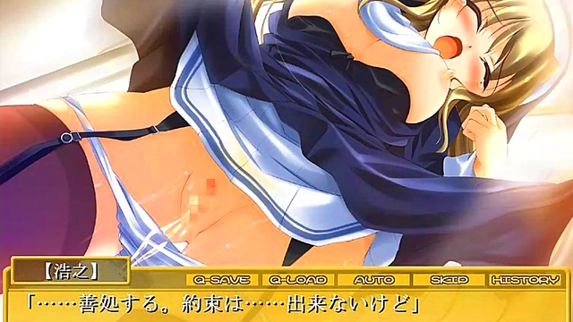 Rosetta’s Sexy Eroge Adventure – Sisterly Seduction in Anime Style