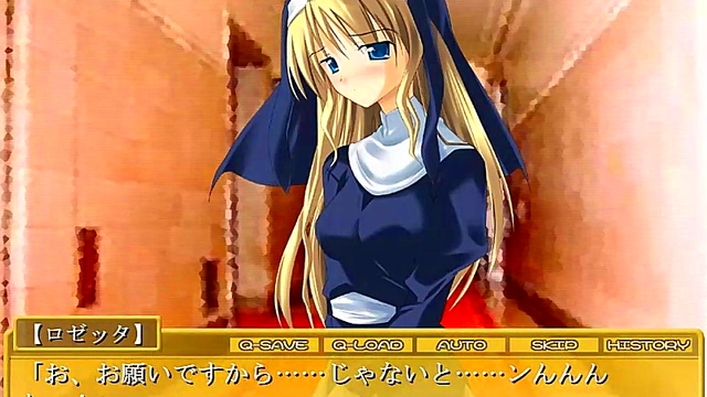 Rosetta’s Sexy Eroge Adventure – Sisterly Seduction in Anime Style