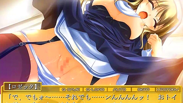 Rosetta’s Sexy Eroge Adventure – Sisterly Seduction in Anime Style