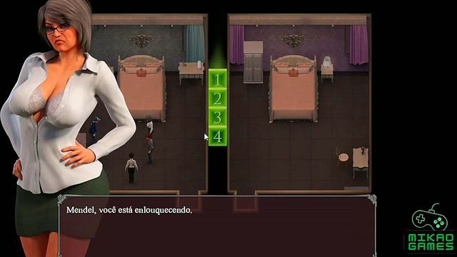 Blonde Teen Loses Virginity to Priest in Lust Epidemic Anime Orgy