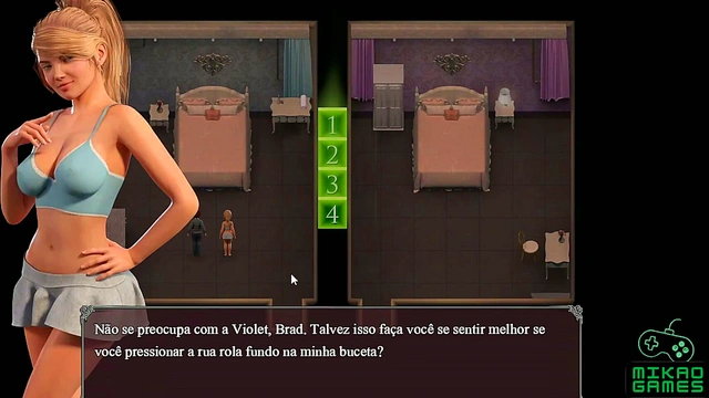 Blonde Teen Loses Virginity to Priest in Lust Epidemic Anime Orgy