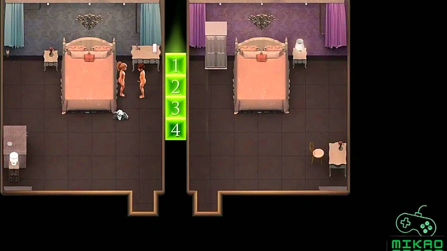 Blonde Teen Loses Virginity to Priest in Lust Epidemic Anime Orgy