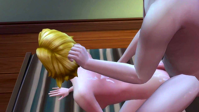 Delivery Man Gets Surprise Blowjob From Anime Girls In 3D Hentai Scene